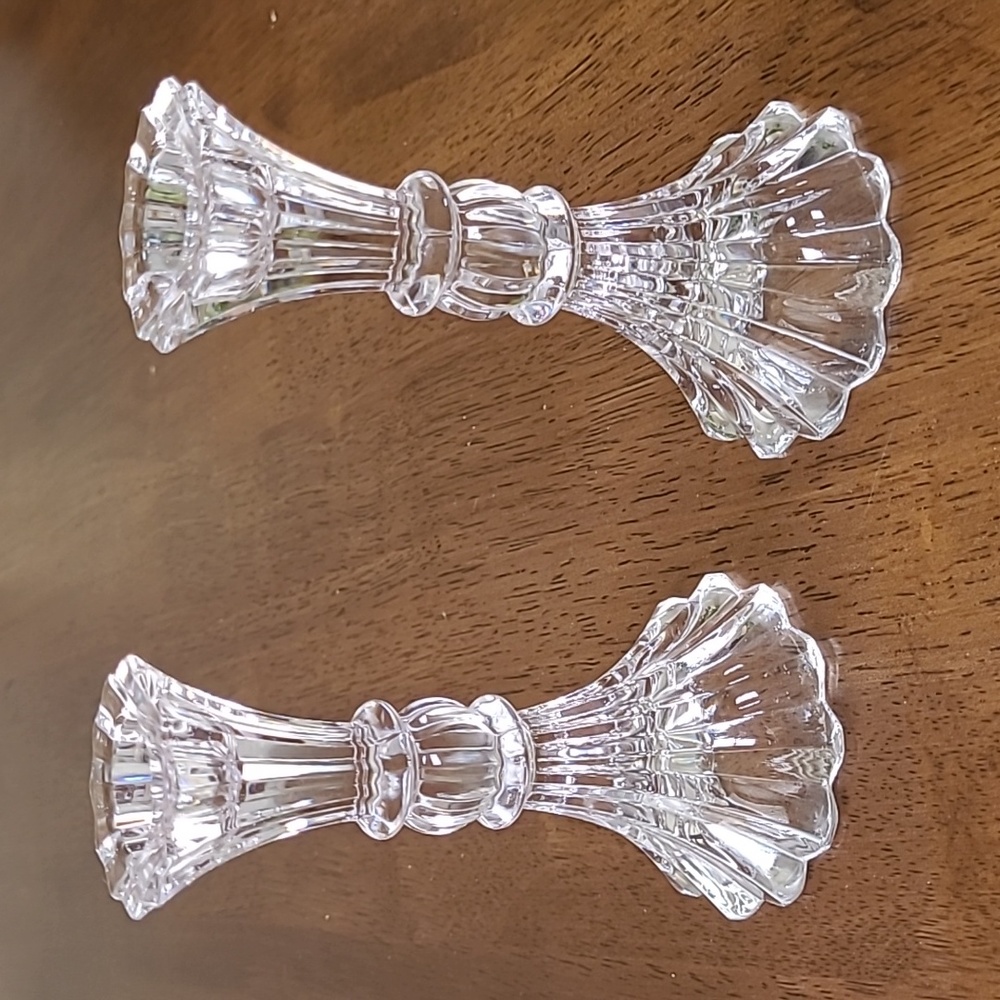 Vintage Mikasa Jewelstone Tapers Candle Holders